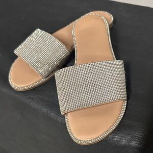 Elegant Rhinestone Embellished Sandals